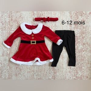 George Festive Red and Black Kids Set